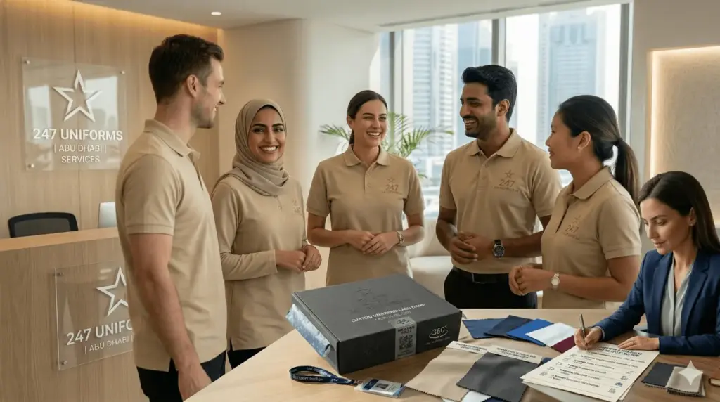 247 Uniforms custom uniform supplier Abu Dhabi UAE