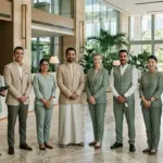 2026 hotel uniform trend in UAE — muted sage and sand colour palette
