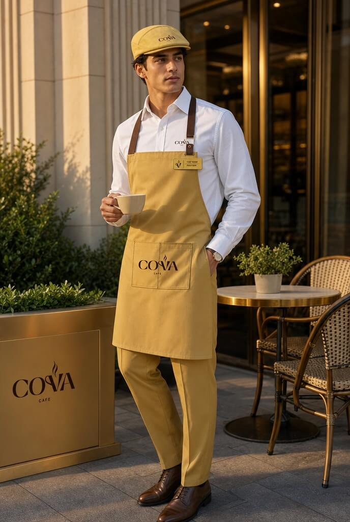 Restaurant and cafe uniforms