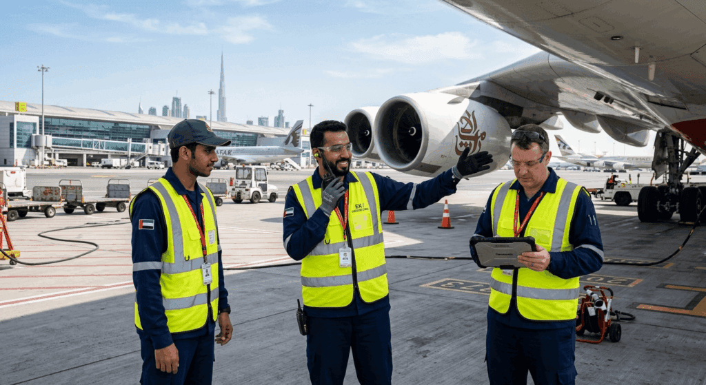 aviation ground staff uniforms Abu Dhabi 247 Uniforms
