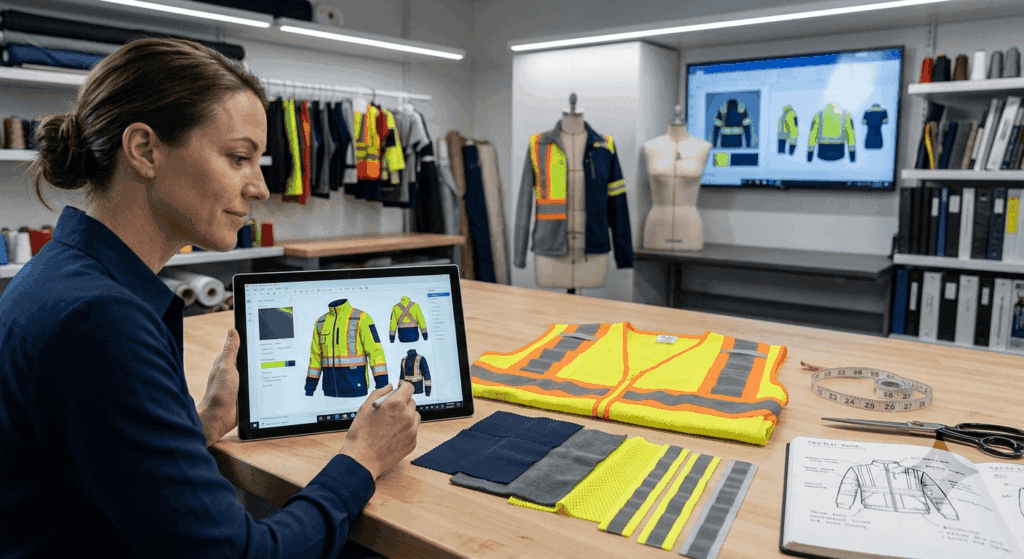 custom aviation uniform design preview 247 Uniforms