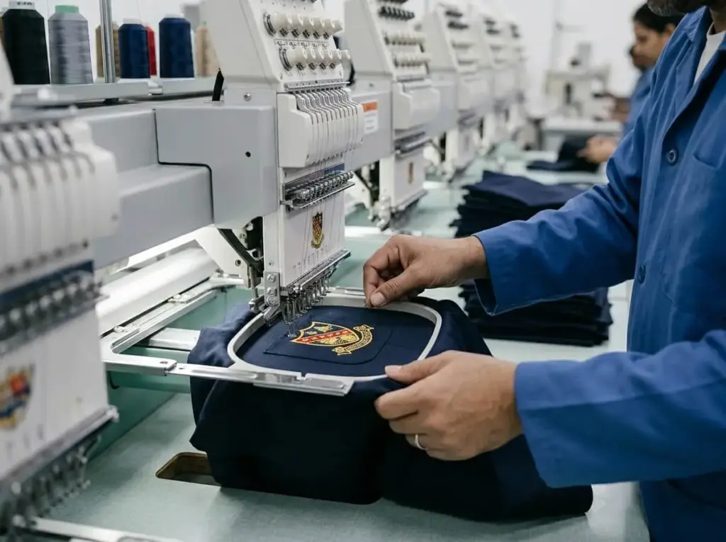 custom school uniform manufacturer in-house production UAE